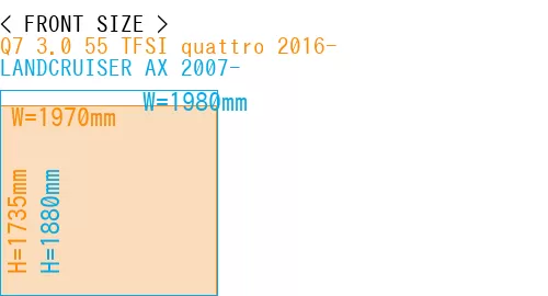 #Q7 3.0 55 TFSI quattro 2016- + LANDCRUISER AX 2007-